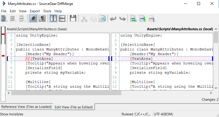 Diff/Merge